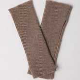 Cashmere Long Fingerless Gloves Winter Warmer Mittens