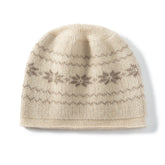 100% Cashmere Beanie Winter Pure Soft Warm Cashmere Hat