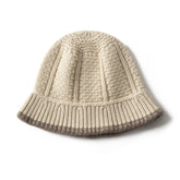 Pure Cashmere Bucket Hat for Women Winter Cashmere Hat
