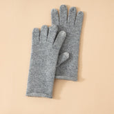 Cashmere Knit Touchscreen Gloves v Knitted Thermal Handwear