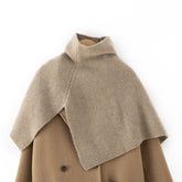 Pullover Scarf Knit Turtleneck Wrap Shoulder Cape Cloak Shawl