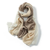 Cashmere Shawl Knitted Patchwork Jacquard Soft Scarf Wrap