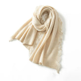 Soft Fringed Edge Stole Pashmina Shawl Wrap Cashmere Scarf