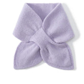 Kids Cashmere Knitted Bowknot Neckerchief Neck Warmer Shawl