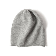 100% Cashmere Beanie for Women and Men Winter Cashmere Hat