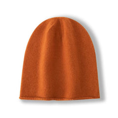100% Cashmere Beanie for Women and Men Winter Cashmere Hat