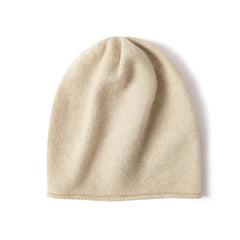 100% Cashmere Beanie for Women and Men Winter Cashmere Hat