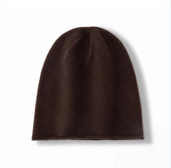 100% Cashmere Beanie for Women and Men Winter Cashmere Hat