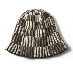 Pure Cashmere Bucket Hat for Women and Men Winter Cashmere Hat