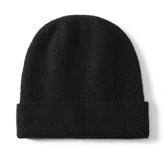 Cashmere Beanie for Women Winter Pure Cashmere Hat