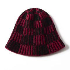 Pure Cashmere Bucket Hat for Women and Men Winter Cashmere Hat