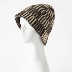 Pure Cashmere Bucket Hat for Women and Men Winter Cashmere Hat