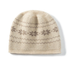100% Cashmere Beanie Winter Pure Soft Warm Cashmere Hat