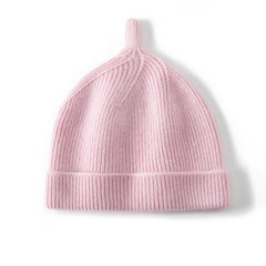 Pure Cashmere Beanie Hat for kids Winter Soft Warm Cashmere Hat