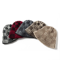 Pure Cashmere Bucket Hat for Women and Men Winter Cashmere Hat