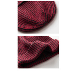 Cashmere Beanie Color Combination Winter Pure Cashmere Hat