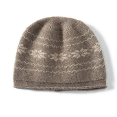 100% Cashmere Beanie Winter Pure Soft Warm Cashmere Hat
