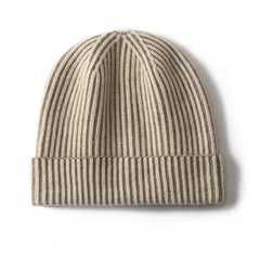 Cashmere Beanie Color Combination Winter Pure Cashmere Hat