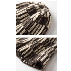 Pure Cashmere Bucket Hat for Women and Men Winter Cashmere Hat