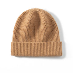 Pure Cashmere Beanie Hat Winter Cashmere Cap