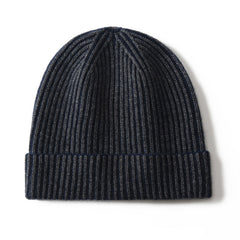 Cashmere Beanie Color Combination Winter Pure Cashmere Hat