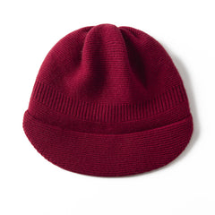 Pure Cashmere Hat for Women Soft Warm Cashmere Hat
