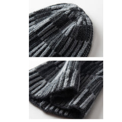 Pure Cashmere Bucket Hat for Women and Men Winter Cashmere Hat