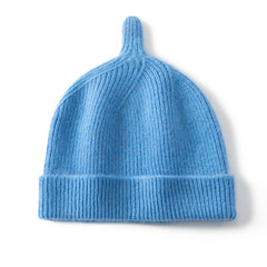Pure Cashmere Beanie Hat for kids Winter Soft Warm Cashmere Hat