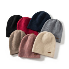 Cashmere Beanie Hat  Winter Pure Cashmere Cap