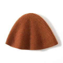 Pure Cashmere Bucket Hat Winter 100% Cashmere Hat