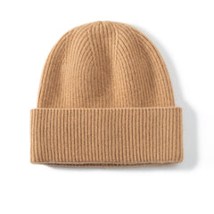 Pure Thick Cashmere Beanie  Winter Cashmere Hat Unisex