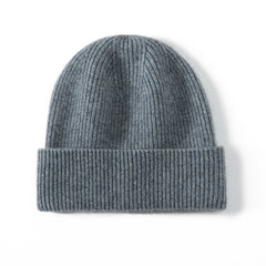 Pure Thick Cashmere Beanie  Winter Cashmere Hat Unisex