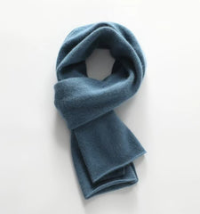 Classic Knit Soft 100% Cashmere Scarf Lightweight Wrap Scarf