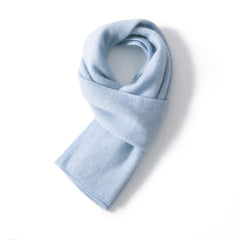Classic Knit Soft 100% Cashmere Scarf Lightweight Wrap Scarf