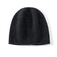 Pure Cashmere Beanie for Women and Men Soft Warm Cashmere Hat