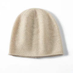 Pure Cashmere Beanie for Women and Men Soft Warm Cashmere Hat