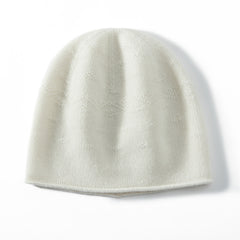 Pure Cashmere Beanie for Women and Men Soft Warm Cashmere Hat