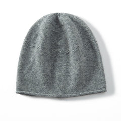 Pure Cashmere Beanie for Women and Men Soft Warm Cashmere Hat