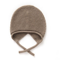 Tie-Up Knitted Earflap Cashmere Bonnet Pullover Windproof Hat