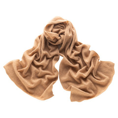 Leaf Pattern Cashmere Wrap Cashmere Lace Knit Scarf