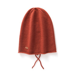 Lightweight Drawstring Pile Hat 100% Pure Cashmere Beanies
