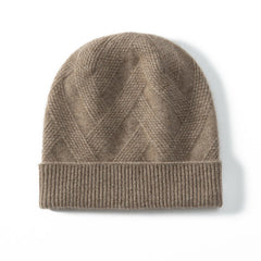 Cashmere Winter Soft Warm Knitted Cap Beanie Hat