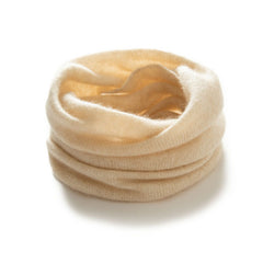100% Cashmere Neck Ring Warmer Cowl Collar Loop Soft Knit Scarf