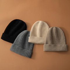 Winter Hats Casual Adult Cashmere Knitted Hat Skullies Beanies