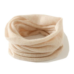 Soft Lightweight Seamless Breathable 100% Cashmere Neck Warmer