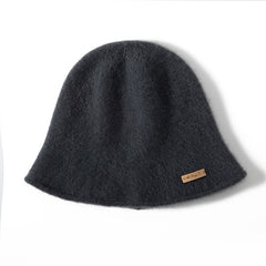Women's Cashmere Bucket Hats Soft Cashmere Cloche Beanie