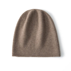 100% Cashmere Beanie Hat Winter Soft Warm Skull Beanies Cap