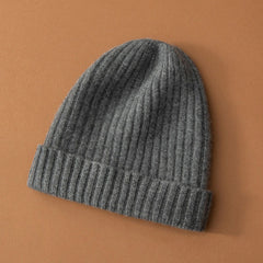 Winter Hats Casual Adult Cashmere Knitted Hat Skullies Beanies