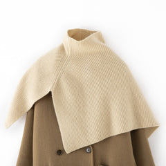 Pullover Scarf Knit Turtleneck Wrap Shoulder Cape Cloak Shawl