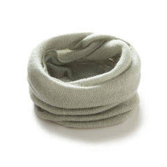 100% Cashmere Neck Ring Warmer Cowl Collar Loop Soft Knit Scarf